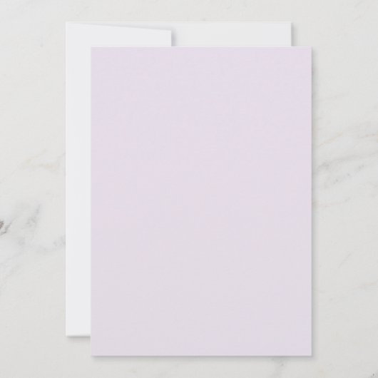 Invitation Lavender Blue Soft Focus Hydrangea Frame Wedding (Dos)