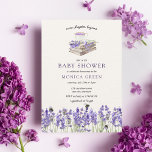 Invitation Lavender Book Nouveau chapitre commence Baby showe<br><div class="desc">Présentation du Lavender Book Nouveau Chapitre Commence l'invitation du Baby shower, la façon idéale d'invitation vos proches pour célébrer l'arrivée d'un nouvel ajout à votre famille. Avec son design charmant et son élégante palette de couleurs lavande, cette invitation donne le ton d'un baby shower sophistiqué et délicieux. Le Lavender Book...</div>