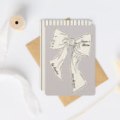 Invitation Lavender bow enregistrer la date mariage