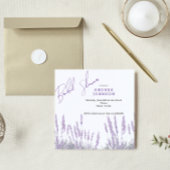 Invitation Lavender Bridal Shower
