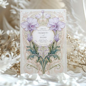 Invitation Lavender Dreams Royal Victoria Floral Mariage