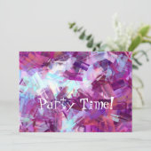 INVITATION LAVENDER FLEURS (Debout devant)