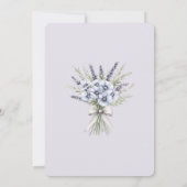 Invitation Lavender Flowers & Butterflies Bridal Shower (Dos)