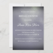 Invitation *~* Lavender Gold White Gown Fête des mariées (Dos)