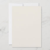 Invitation Lavender Ivory Floral Boho Mariage (Dos)