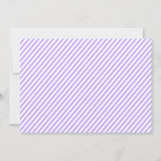 Invitation Lavender Mason Jar Monogramme Enregistrer La Date (Dos)