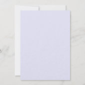 Invitation Lavender rose rose rose or floral dentelle luxe ma (Dos)