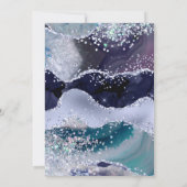 Invitation *~* Lavender RSVP Website AGATE Stars AR13 Mariage (Dos)