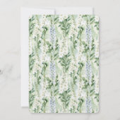 Invitation Lavender White Delphinium Flowers Wedding (Dos)