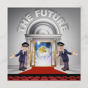 Invitation L'Avenir : Diplôme, Séminaire D'Affaires, Etc.