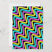 Invitation L'avenir est Bright Neon Graduation Party (Dos)