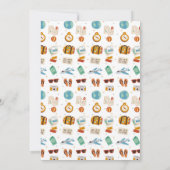 Invitation L'aventure Attend la Fête de Retraite Vacances (Dos)