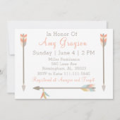 Invitation L'aventure attend l'invitation de baby shower (Dos)