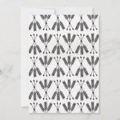 Invitation L'aventure attend l'invitation de baby shower (Dos)