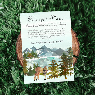 Invitation L'aventure commence Changement de plans de cerf ru