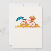 Invitation L'aventure commence Fête des mariées de mariée à v (Dos)