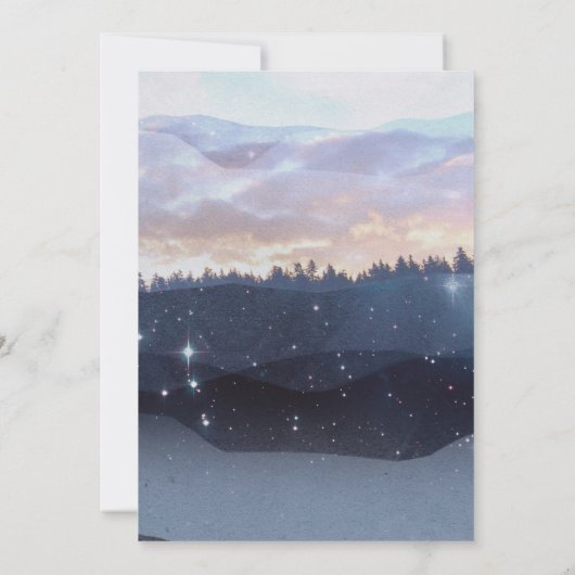 Invitation L'aventure commence Forêt Thème de la partie de re (Dos)