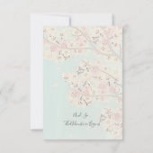 Invitation L'aventure commence la Fête des mariées des arbres (Dos)