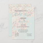 Invitation L'aventure commence la Fête des mariées des arbres (Devant / Derrière)