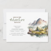 Invitation L'aventure commence la Fête des mariées sauvage de (Devant)