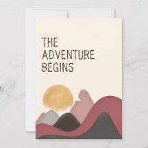 L'aventure commence | Mariage de montagne paysager