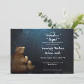 Invitation L'aventure commence Mariage informel de soirée (Debout devant)