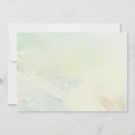 Invitation L'aventure commence Wild Nature Mountains Mariage (Dos)