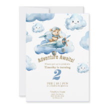 L'aventure de Teddy dans les airs pour son 2e anni