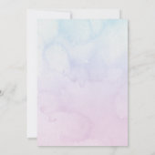 Invitation L'aventure des sirènes de mer Anniversaire (Dos)