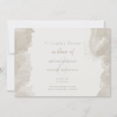 Invitation Laver à l'aquarelle dans le champignon par Barefoo (Devant)