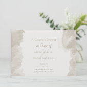 Invitation Laver à l'aquarelle dans le champignon par Barefoo (Debout devant)