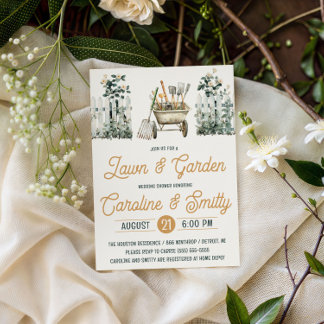 Invitation Lawn & Garden Wedding Shower, Bridal Shower