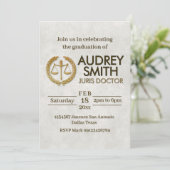 Invitation Lawyer Graduation  (Debout devant)