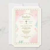 Invitation Layered Religious Pink and Blue (Devant)