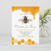 Invitation L'Baby shower des abeilles est neutre (Debout devant)