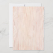 Invitation L'Baby shower des bois est neutre sur le plan du g (Dos)