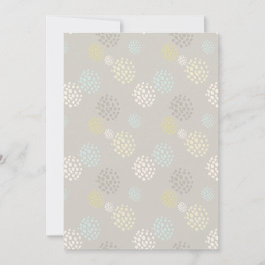 INVITATION LDS BAPTISM | Collection de lapins (Dos)