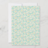 INVITATION LDS BAPTISM | Élégant Chic Floral Girl (Dos)