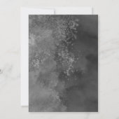 Invitation LDS Baptism Girl Aquarelle Rose Floral (Dos)