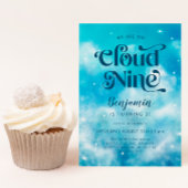 Invitation Le 9e anniversaire de Cloud Nine Boy