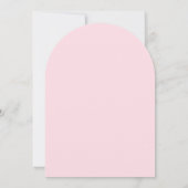 Invitation Le Baby shower de la Saint Valentin de Little Swee (Dos)