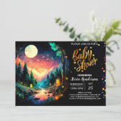 Invitation Le Baby shower de Timberland est à l'affût de l'av (Debout devant)