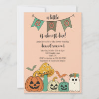 Le Baby shower d'Halloween des années 70 Little Bo