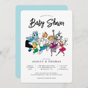 Invitation Le Baby shower Jetsons