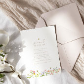 Invitation Le Baby shower Minimal Moderne, Aussi Sucré Que Po