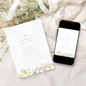 Invitation Le Baby shower Minimal Moderne, Aussi Sucré Que Po