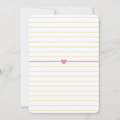 Invitation Le Baby shower moderne d'un couple neutre en arc-e (Dos)