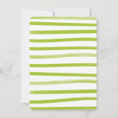 Invitation Le Baby shower Parfait Pour Les Poires (Dos)