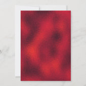 Invitation Le Baby shower Royal élégant (Dos)