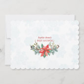 Invitation Le Baby shower Virtuel Par Mail Baby Est Froid Deh (Dos)